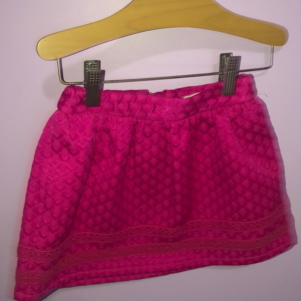 OshKosh bright pink mini skirt